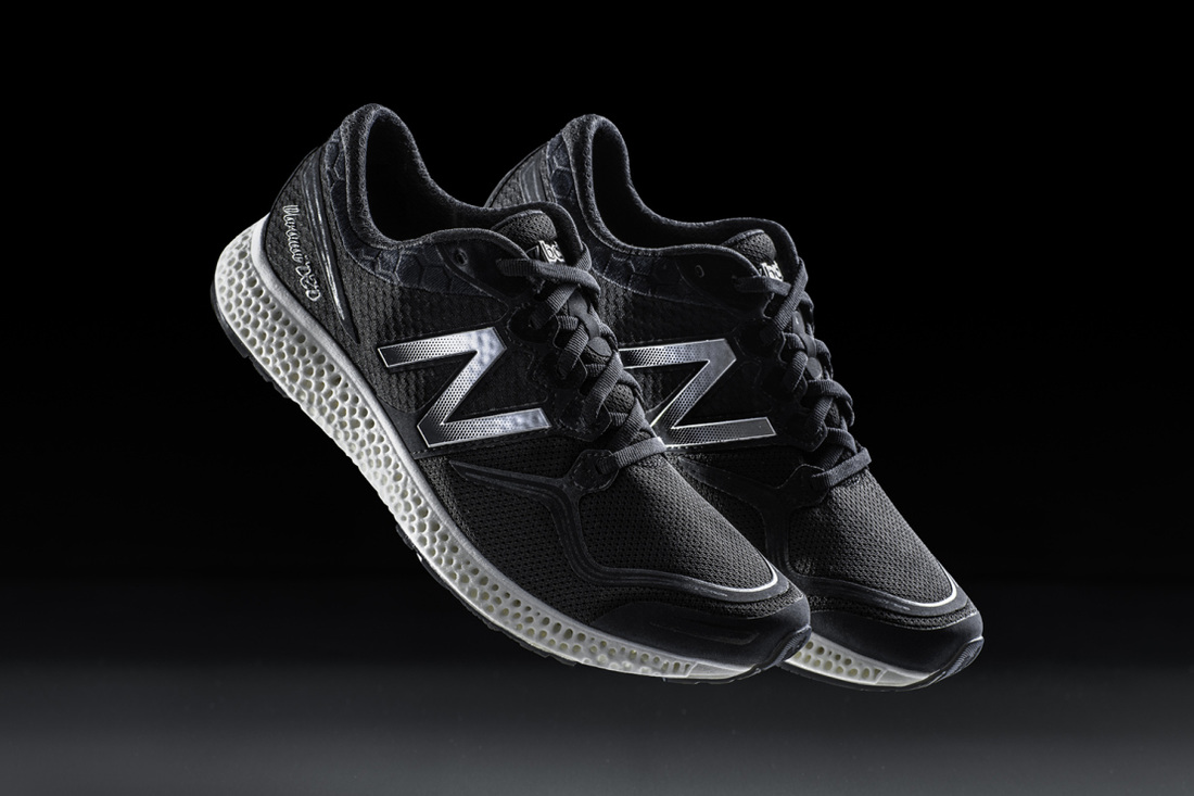 New Balance发布首款3D打印跑步鞋